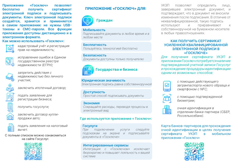 Приложение Госключ. Приложение Госключ.